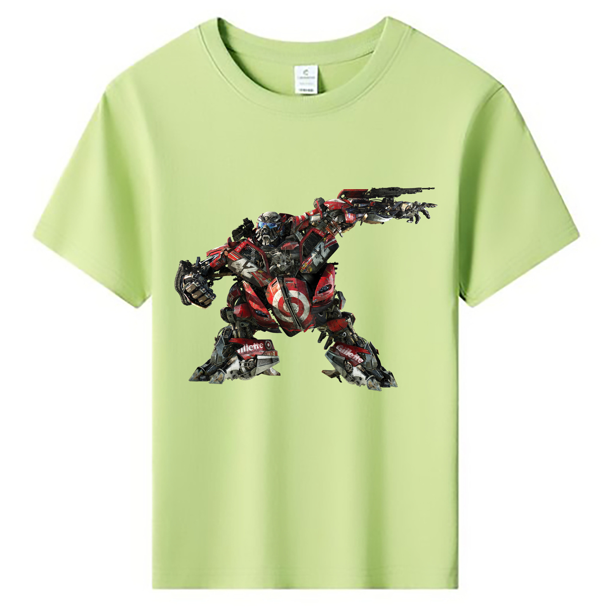 （画像用）  綿100％キッズTシャツ（フロントプリント）